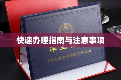 兴安盟快速办理指南与注意事项